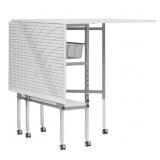 MDF Folding Table with Drawers