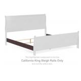 Ashley Signature Alisdair CA King Sleigh Rails