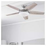 Honeywell Carmel 48-in Pewter LED Ceiling Fan