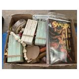 Comic books, home decor