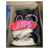 Assorted size shoes
