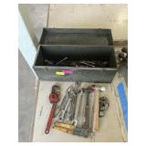 Tool box with assorted tools