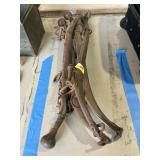 Horse harness pieces
