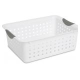 Sterilite 6-Pack Ultra Basket, White