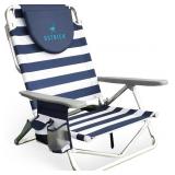 Ostrich Lightweight Beach Chair with Hole