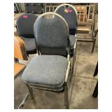 6 ct. stacking chairs