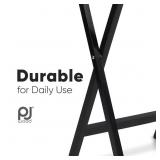 PJ Wood Folding TV Tray Tables, 2-Piece Set