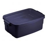 6ct Rubbermaid Roughneck 3 gal Navy Storage Box