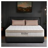 King Medium Hybrid Memory Foam Mattress 12"