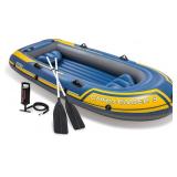 INTEX Challenger 3-Person Inflatable Boat Set