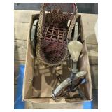 Wicker doll tricycle