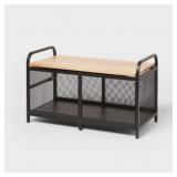 Metal Storage Bench - Brightroom