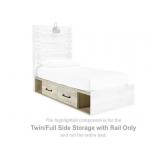 Cambeck Twin Fl Side Storage With Rails