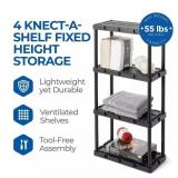 Gracious Living 4-Shelf Knect-a-shelf