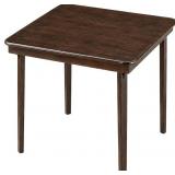 Stakmore Folding Table, 32" Espresso