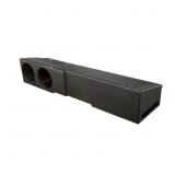 QPower QBGMCFF07208 8" Dual Port Sub Box