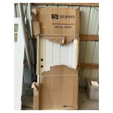 30 in entry door with frame