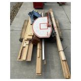 Trim boards, basket ball hope