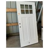 36" entry door no frame