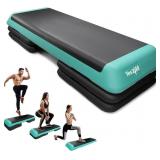 Aerobic Step Platform Health Club Gray/Black