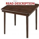 Stakmore Folding Table, 32" Espresso