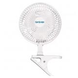 Classic 6 in. 2-Speed Clip Fan, White
