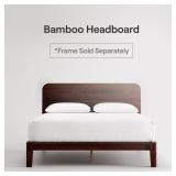 Resident Bamboo Panel King Headboard, Walnut
