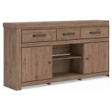 Ashley Furniture TV Stand With Fireplace Option