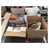 Ceiling fan, lighting, puzzles