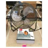 Fan, 30 ft cord reel