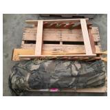 Hunting items, oars, gun racks