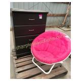 Folding chair, Chest of drawers