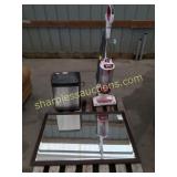 Mirror, vacuum, shredder