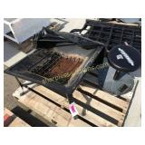 Fire ring & rolling stool