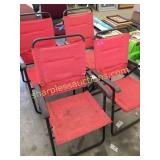 Patio folding chairs