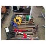 Dog shock collar, tools, misc