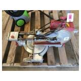 Coumpound slide mitre saw