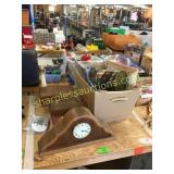 Mantel clock, misc