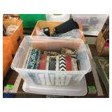 Photo albums, lanterns, bags