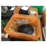 Puzzles, small kitchen appliances, misc