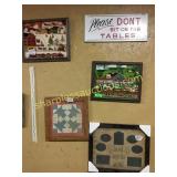 Needlework pictures, misc pictures