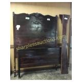 Antique bed frame