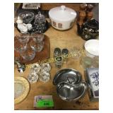 Candle holders, s/p, misc