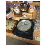 Clocks, glasses, misc