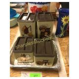 Tin, canisters, misc