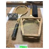 Tennis rackets, misc