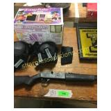 BB gun, U of I picture, pads, eb oven