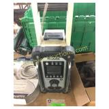 Makita radio, metal stars, cir saw, misc