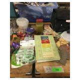 Sunglasses, photo album, misc