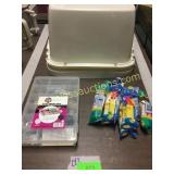 Pez dispensers, craft items, misc